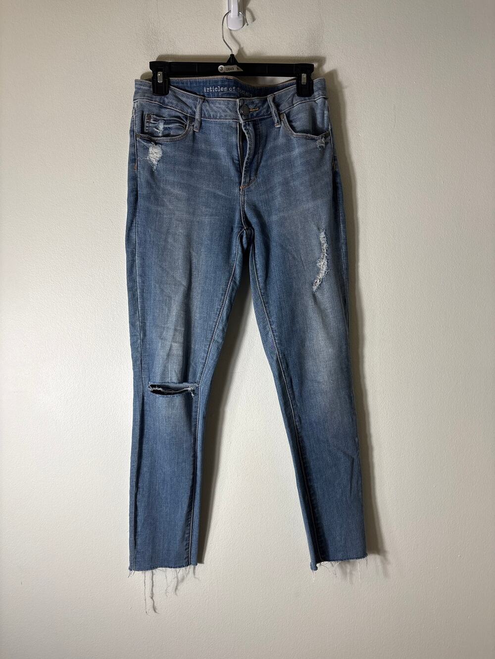Articles Of Society Carly Skinny Crop Derby Jeans Sz 30